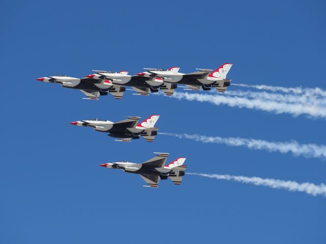 Lockheed F-16 Fighting Falcon (NONE) - Airshow in Huntington Beach, CA 2021