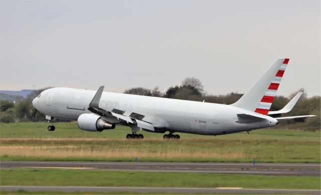 BOEING 767-300 (N393AN) - cargo aircraft management b767-323er(wl) n393an landing at shannon from tel aviv after cargo conversion for amazon prime air as n233az 16/4/21.