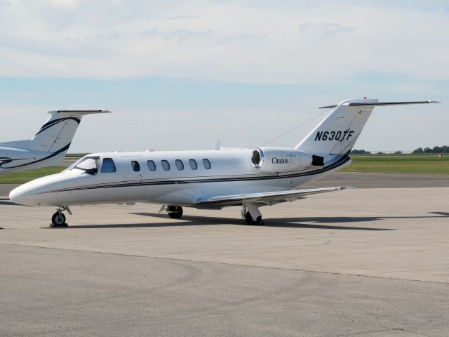 Cessna Citation CJ1 (N630TF) - A very nice CJ2. Note the thrust attenuators.