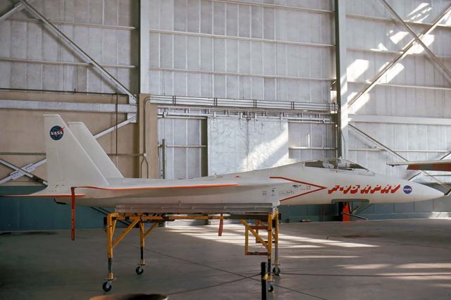 McDonnell Douglas F-15 Eagle — - 3/8-scale F-15 Remotely Piloted Research Vehicle (RPRV) at Edwards AFB on November 16, 1975.