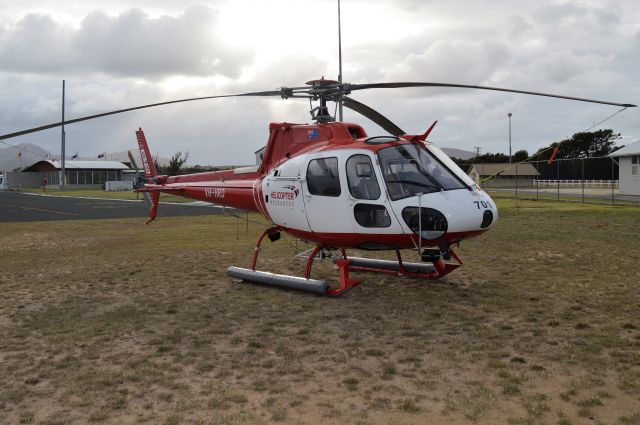 Eurocopter AS-350 AStar (VH-HRD) - Helicopter Resources Squirrel at Flinders Island, Feb 2017