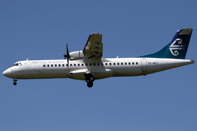 Aerospatiale ATR-72-500 (ZK-MCY) - on 31 January 2019