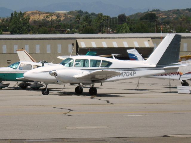 Piper Aztec (N4704P) - PARKED AT FULLERTON