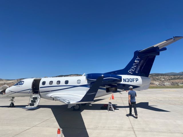 N30FP — - Penney and Associates Phenom 300 in Eagle, CO. 