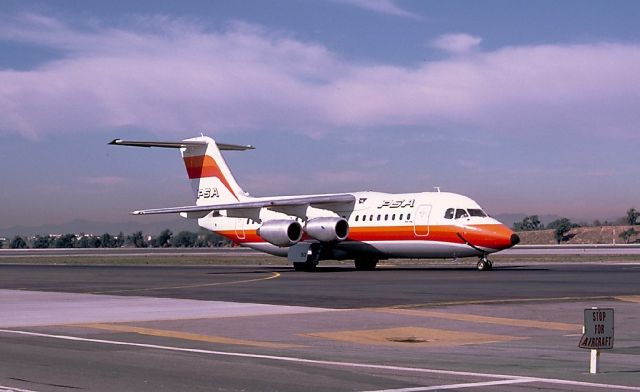 British Aerospace BAe-146-200 (N350PS) - 12/7/87