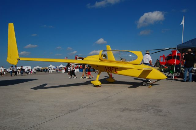 Experimental  (N9FC) - On display with EAA at the Wings Over Houston airshow