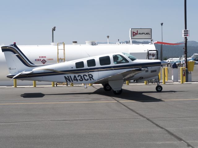 Beechcraft Bonanza (N143CR) - 30 JUL 2016.