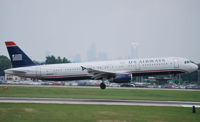 Airbus A321 (N510UW) - 18C - 6/4/10