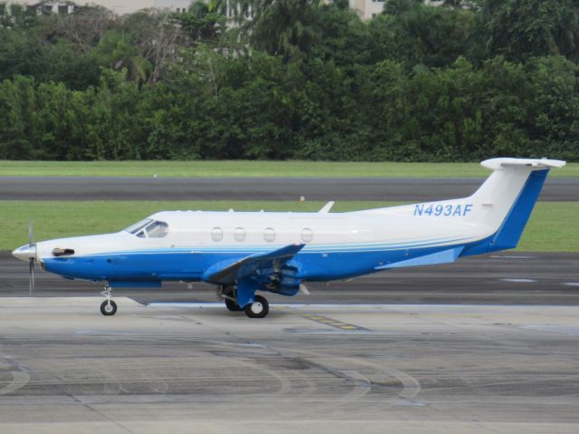 Pilatus PC-12 (N493AF)