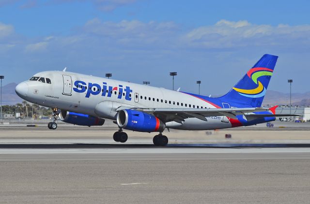 Airbus A319 (N502NK) - N502NK Spirit Airlines 2005 Airbus A319-132 - cn 2433 - Las Vegas - McCarran International (LAS / KLAS)br /USA - Nevada, February 27, 2014br /Photo: Tomás Del Coro