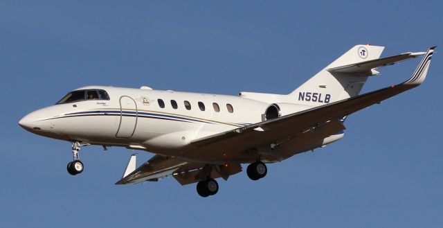 N55LB — - Raytheon Hawker 800XP