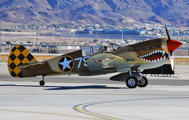 — — - Curtiss P-40N Warhawk NL85104 / 79 (cn 28954) Planes of Fame Air Museum.  Nellis Air Force Base Aviation Nation 2010 TDelCoro