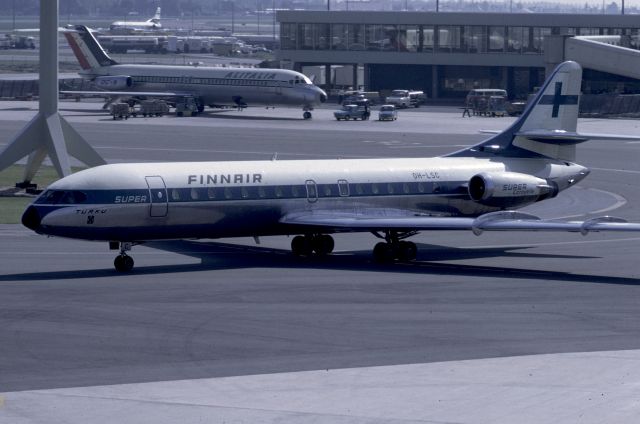 SUD-EST SE-210 Caravelle (OH-LSC) - July 1969 at Amsterdam