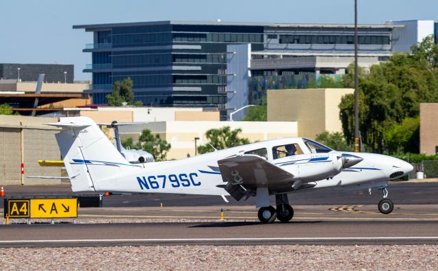 Piper PA-44 Seminole (N679SC) - Spotted at Scottsdale on May-3-2020