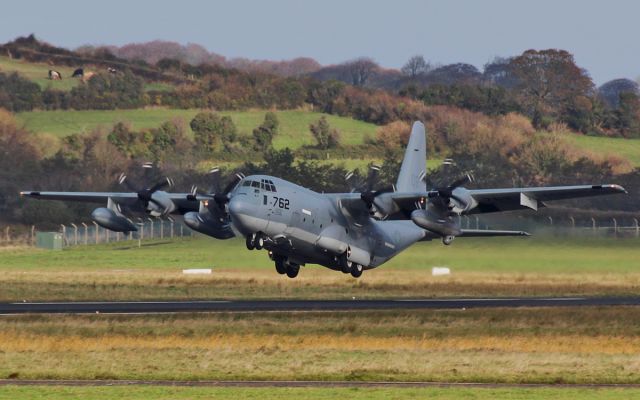 Lockheed C-130 Hercules (16-6762) - usm kc-130j harvest hawk 166762 dep shannon 4/11/14.