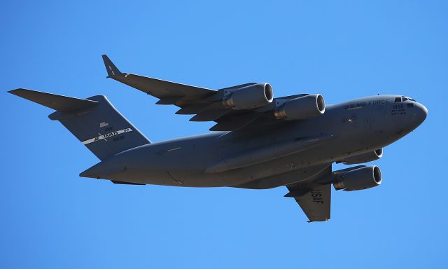 06-6159 — - C-17A Globemaster III from the nearby Travis AFB doing a fly by at the Capital City Airshow Sept 2018.