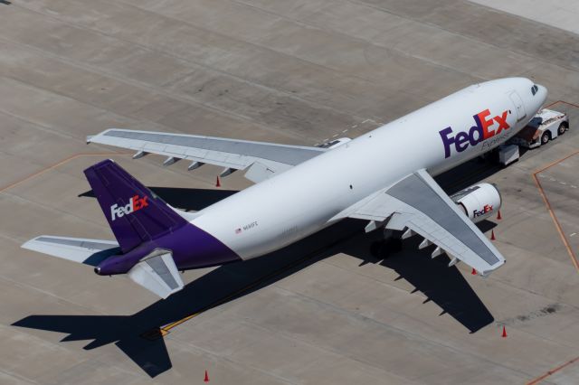 Airbus A300F4-600 (N680FE) - A FedEx A300 sits on the ramp at Cincinnati.