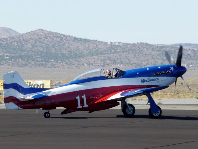 North American P-51 Mustang — - Miss America. Reno 2013