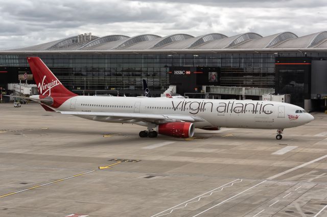 Airbus A330-300 (G-VUFO) - 21st August, 2024:"Lady Stardust" taxiing out for departure to Logan International Airport in Boston from London Heathrow as flight VS 157. 