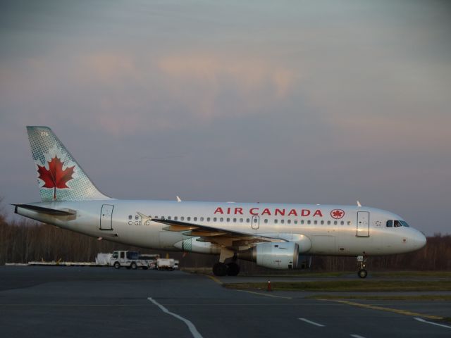Airbus A319 (C-GBHO)