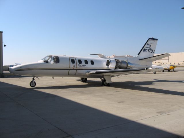 Cessna Citation 1SP (N117DJ) - In for repairs