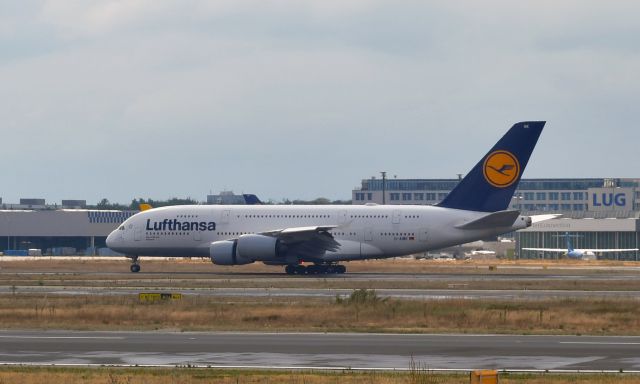 Airbus A380-800 (D-AIMK) - Lufthansa Airbus A380-841 D-AIMK Düsseldorf in Frankfurt 