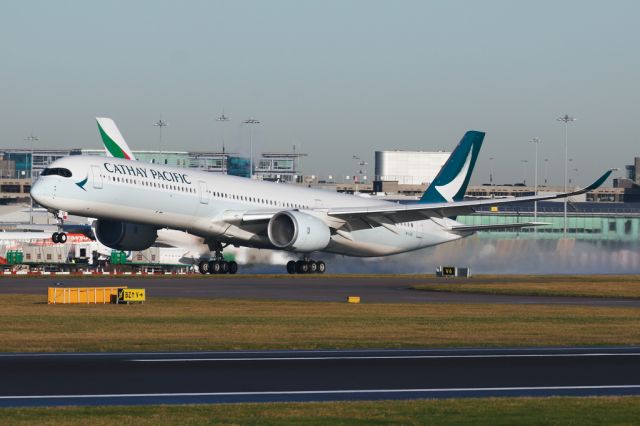 Airbus A350-1000 (B-LXD) - CPA216 on the way back to Hong Hong with the A350-1000 for the winter.