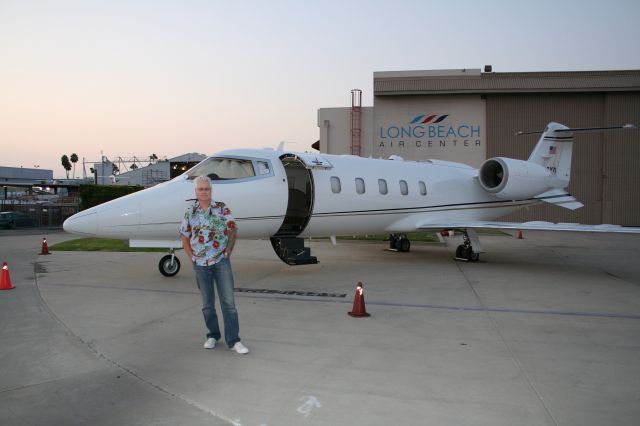 Learjet 60 (N126KD) - Lear 60 parked at Long Beach CA