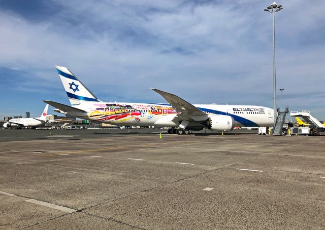 Boeing 787-9 Dreamliner (4X-EDD) - El Al B787-900 SFO/LAS special livery KBOS 03/09/2020