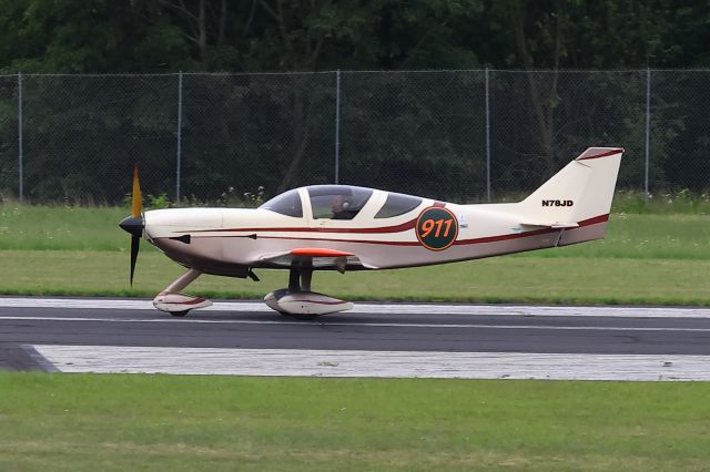 STODDARD-HAMILTON Glasair (N78JD) - Morning launch for AirVenture Cup Race, 21 July 2024