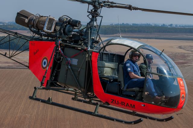 SUD-EST SE-3130 Alouette 2 (ZU-RAM) - On our way to an event and doing some air to air photos of this Aloutte II!