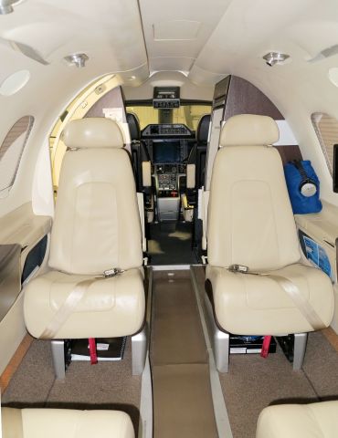 Embraer Phenom 100 (N784JP) - The cabin