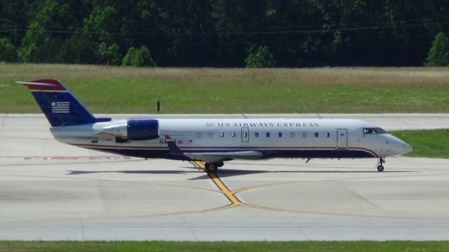 Canadair Regional Jet CRJ-200 (N431AW) - Taken June 7, 2015.