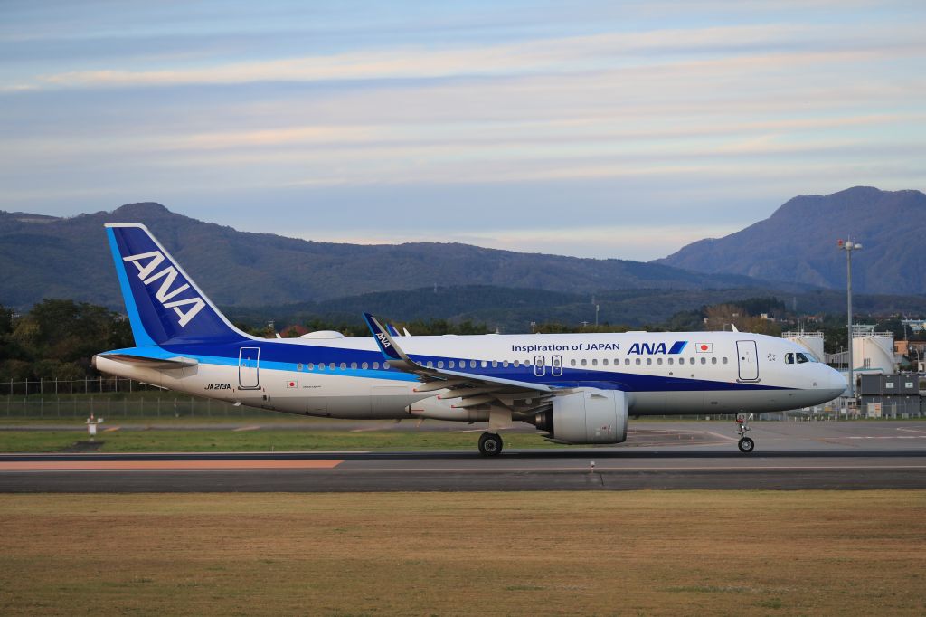 Airbus A320neo (JA213A) - October 14, 2024:HKD-HND. NH1490