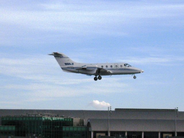 Beechcraft Beechjet (N188JF) - Landing on RWY 20R