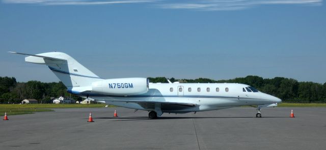 Cessna Citation X (N750GM) - Catching some tarmac time is this 1998 Cessna Citation 750 from the Spring of 2022.