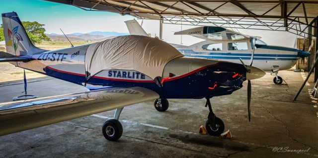 ZU-STF — - My Navigation flight to Worcester SA. Overnight Hangarage at the Worcester flying club.