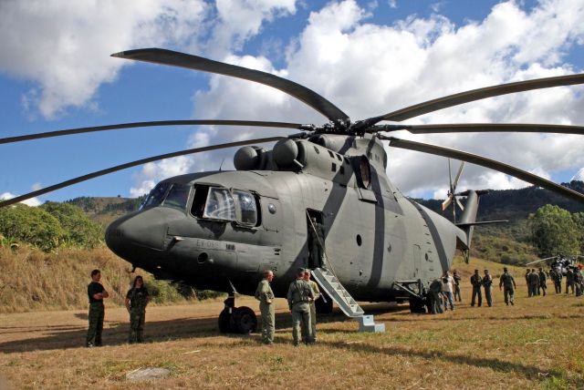 EV0681 — - Venezuelan Army Mi-26 stationed at Fuerte Tiuna.