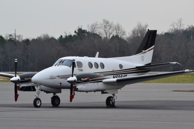 Beechcraft King Air 90 (N598AT) - ADVANCED TECHNOLOGY SERVICES INC at KJQF - 3/10/18