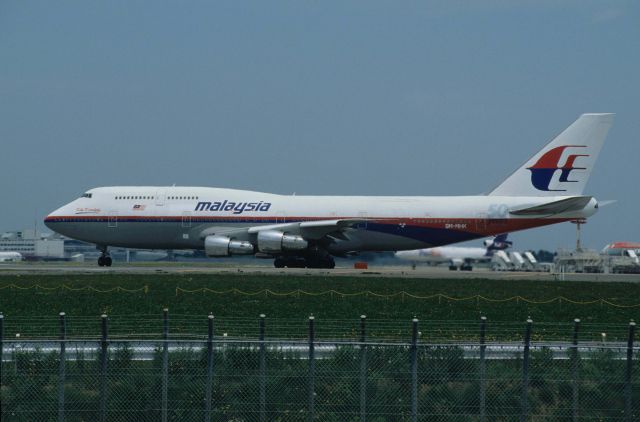 BOEING 747-300 (9M-MHK) - Departure at Narita Intl Airport Rwy34L on 1997/06/14