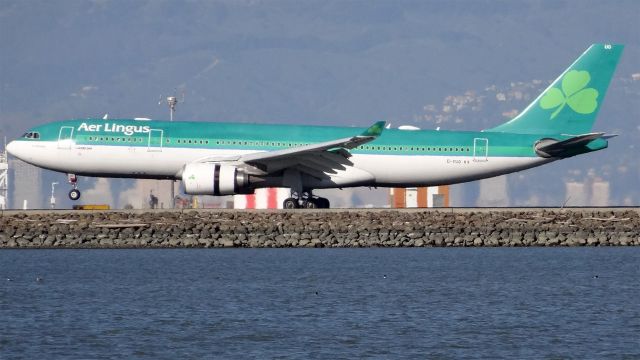 Airbus A330-200 (EI-DUO) - EI-DUO, 7.9 Yearsbr /Aer Lingusbr /Airbus A330-200 (twin-jet) (H/A332/L)br /06-Mar-2015 A332/L Dublin Intl (EIDW / DUB) San Francisco Intl (KSFO) 13:33 GMT 15:37 PST 10:03