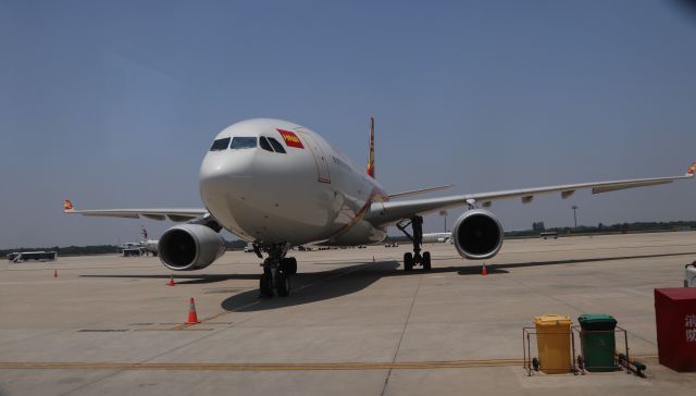 Airbus A330-200 (B-5955) - 6/23/18  parked on hardstand, Apron 5, Terminal 2 Xian