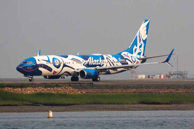 Boeing 737-800 (N559AS) - Alaska B738 now in "Xáat Kwáani" (Salmon People) livery. Aircraft formerly displayed "Salmon Thirty Salmon" livery.