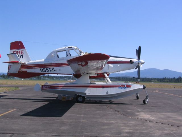 AIR TRACTOR Fire Boss (N8512L) - Firefighter at  Deer Park, WA 26aug09