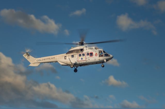 C-FRGB — - 1990 Aerospatiale AS332 owned and operated by Coldstream Helicopters