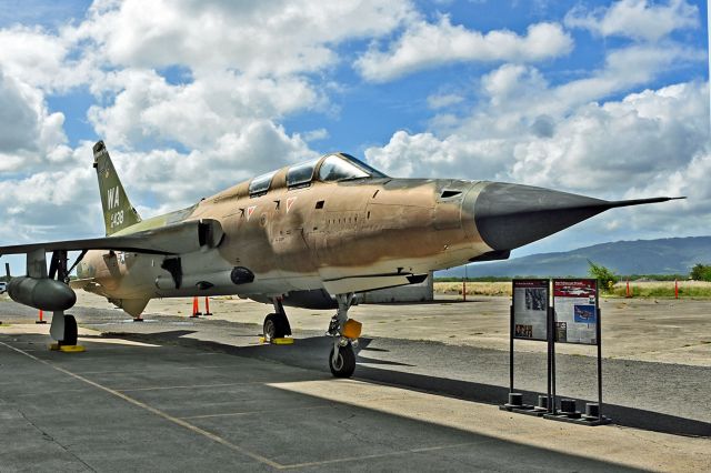 Cessna Skyhawk (N62438) - Republic F-105D on display at Pacific Aviation Museum, Pearl Harbour, Hawaii.