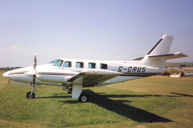 Cessna T303 Crusader (G-CRUS) - Seen here in May-90.br /br /Reregistered N6498V 18-Jul-00.