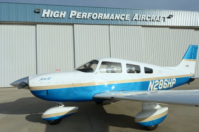 Piper Cherokee (N286HP) - Another Fine Archer Sold By High Performance Aircraft, Inc.