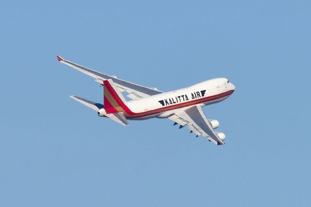 Boeing 747-400 (N715CK) - Departing 28-C on 05-07-20