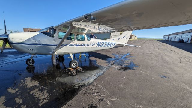 Cessna Skyhawk (N3380Y) - Plane all clean after a wash.